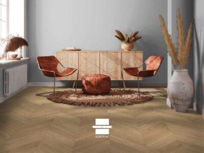 PARQUET POINT DE HONGRIE MASSIF 45° ST JEAN 15X90